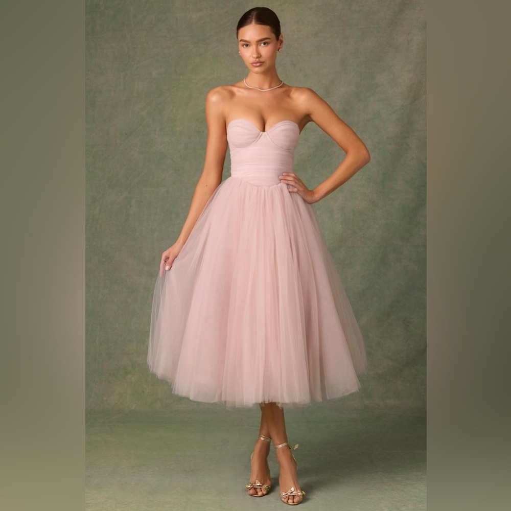 Oh Polly Corset Midaxi Dress - Picture 2 of 15